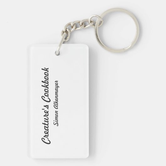 Sleutelhanger experimenteel onderwerp (achterkant)