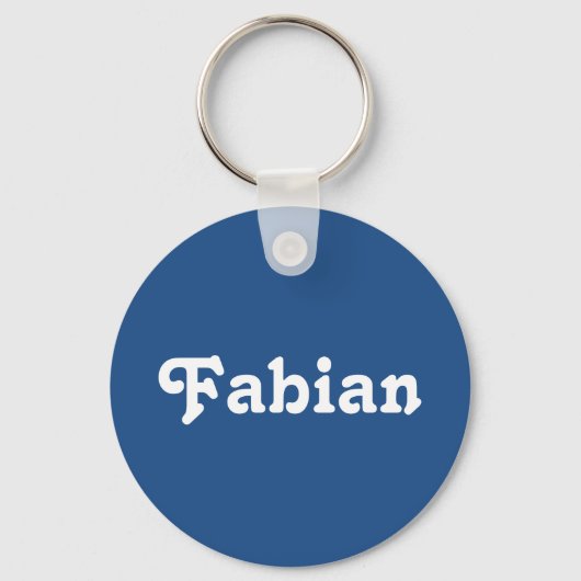Sleutelhanger Fabian (Voorkant)