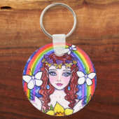 Sleutelhanger Fairy Fantasy door Ann Howard (Voorkant)