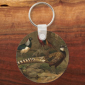 Sleutelhanger fazanten (Voorkant)