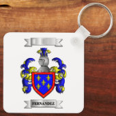 Sleutelhanger Fernandez Achternaam En Schild (Achterkant)