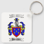 Sleutelhanger Fernandez Achternaam En Schild (Achterkant)