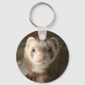 Sleutelhanger Ferret close-up (Voorkant)