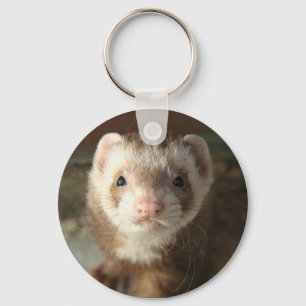 Sleutelhanger Ferret close-up
