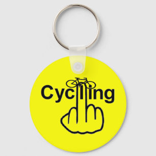 Sleutelhanger fietsen omdraaien