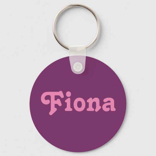 Sleutelhanger Fiona (Voorkant)