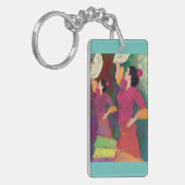 Sleutelhanger Flamenco, Siempre Flamenco Miami (Voorkant Links)