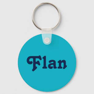Sleutelhanger Flan