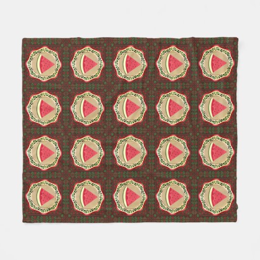 Sleutelhanger Fleece Deken (Voorkant (Horizontaal))