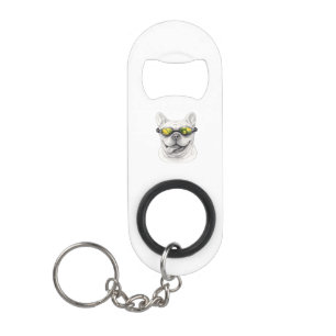 Sleutelhanger Flesopener Franse Bulldog Mini Flessenopener
