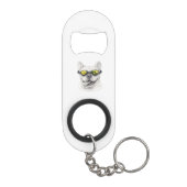 Sleutelhanger Flesopener Franse Bulldog Mini Flessenopener (Achterkant)