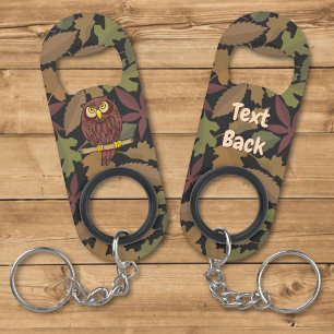 Sleutelhanger Flesopener met Uil Cartoon Mini Flessenopener