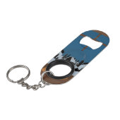Sleutelhanger Flesopener Winter Bal Sneeuw Mini Flessenopener (Voorkant Gekanteld)