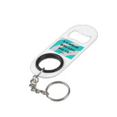 Sleutelhanger flesopening voor injectie mini flessenopener (Achterkant Gekanteld)