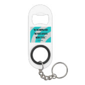 Sleutelhanger flesopening voor injectie mini flessenopener (Achterkant)