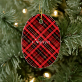 Sleutelhanger flesopening voor kerstpatronen keramisch ornament