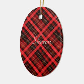 Sleutelhanger flesopening voor kerstpatronen keramisch ornament (Links)