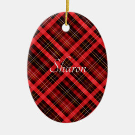 Sleutelhanger flesopening voor kerstpatronen keramisch ornament