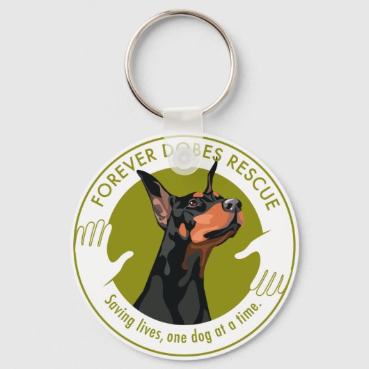 Sleutelhanger Forever Dobes Logo (Voorkant)