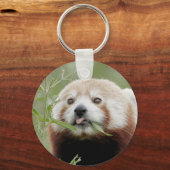 sleutelhanger Foto red panda, animal 0325. (Voorkant)