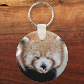 sleutelhanger Foto red panda, animal 0329. (Voorkant)