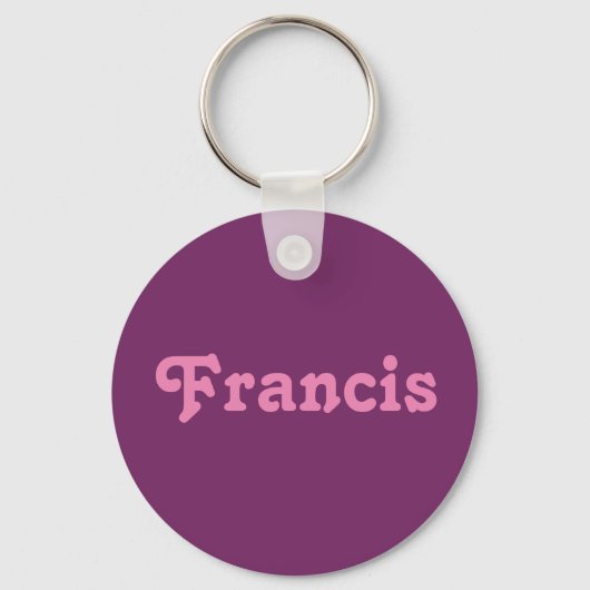 Sleutelhanger Francis (Voorkant)