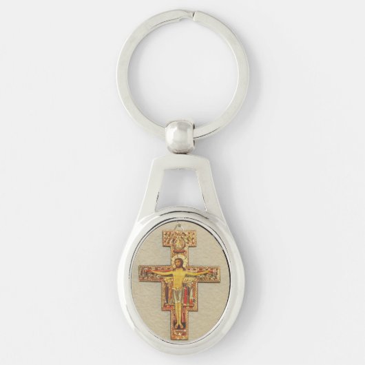 Sleutelhanger—Franciscan Cross Sleutelhanger (Voorkant)