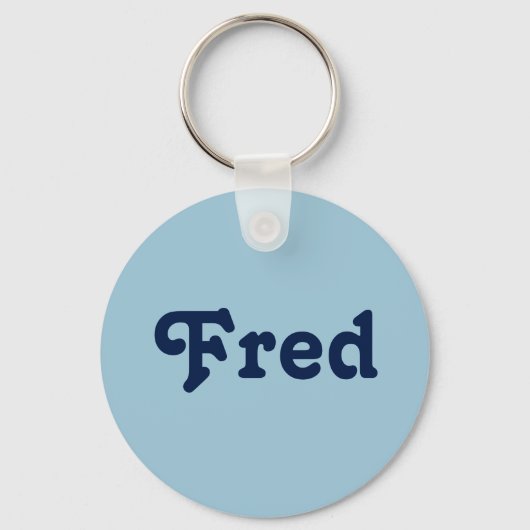 Sleutelhanger Fred (Voorkant)