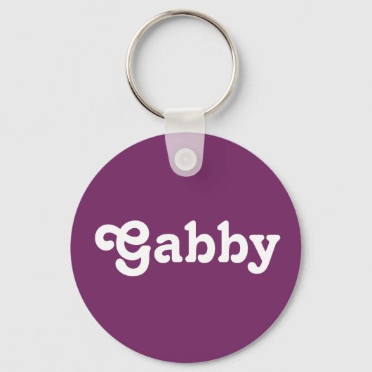 Sleutelhanger Gabby (Voorkant)