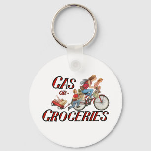 Sleutelhanger Gas of Boodschappen