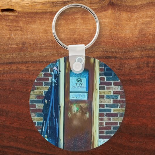 Sleutelhanger gaspomp (Voorkant)