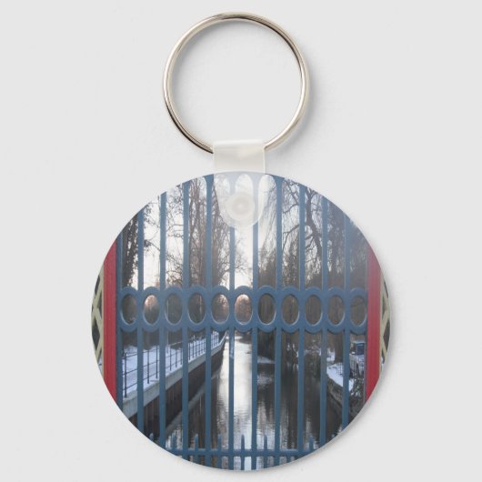 Sleutelhanger Gated River Uitzicht Thetford UK (Voorkant)