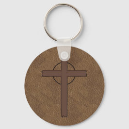 SLEUTELHANGER GEBRANDEERD KROSS Leder