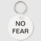 Sleutelhanger "Geen angst" (Voorkant)