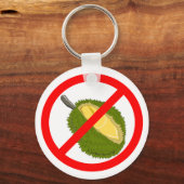 Sleutelhanger - Geen Durian!!! (Voorkant)