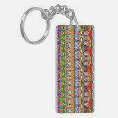 Sleutelhanger geïnspireerd door Truck Art (Voorkant Links)