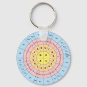 Sleutelhanger genetische code (Voorkant)