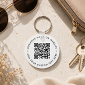 Sleutelhanger | Gepersonaliseerde QR-code Zakelijk