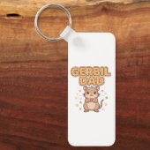 Sleutelhanger Gerbil Papa (Voorkant)