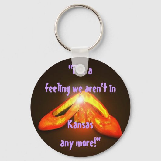 SLEUTELHANGER Gift Ruby Slippers Oz Ik heb een gev (Voorkant)