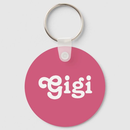 Sleutelhanger Gigi (Voorkant)