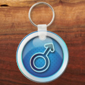 Sleutelhanger glanzend gendersymbool (Voorkant)