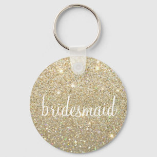 Sleutelhanger - Glitter Fab Bridesmaid