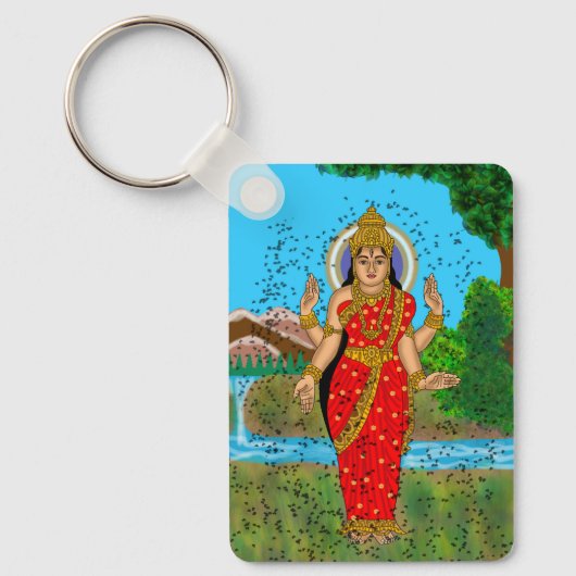 Sleutelhanger Godin Bhramari (Voorkant)