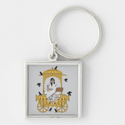 Sleutelhanger Godin Dhumavati (Voorkant)