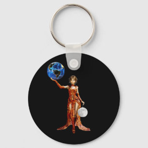 Sleutelhanger Godin van het Universum