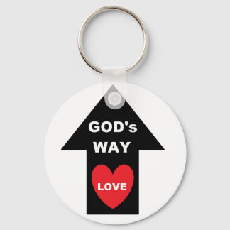 Sleutelhanger Gods Way Love Arrow Heart