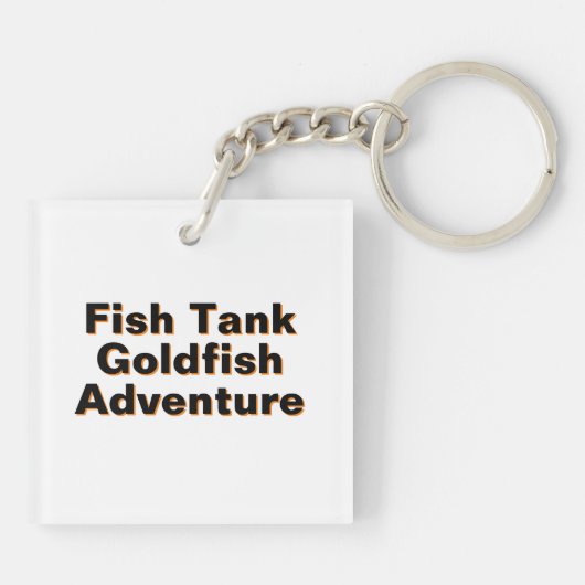 sleutelhanger "Goldfish Adventure" (Achterkant)