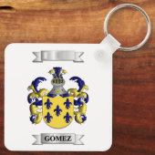Sleutelhanger Gomez Achternaam En Schild (Achterkant)