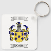Sleutelhanger Gomez Achternaam En Schild (Achterkant)